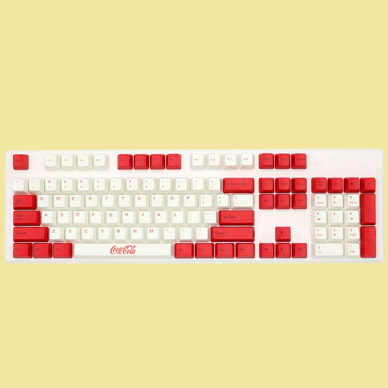 

Eagiacme 104 шт. колпачки клавиш PBT для Cherry/IKBC/Filco Механическая игровая клавиатура с сублимационной печатью OEM высота