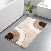 household rectangular floor mat wholesale microfiber european tufted carpet home bathroom absorbent non slip mat door mat