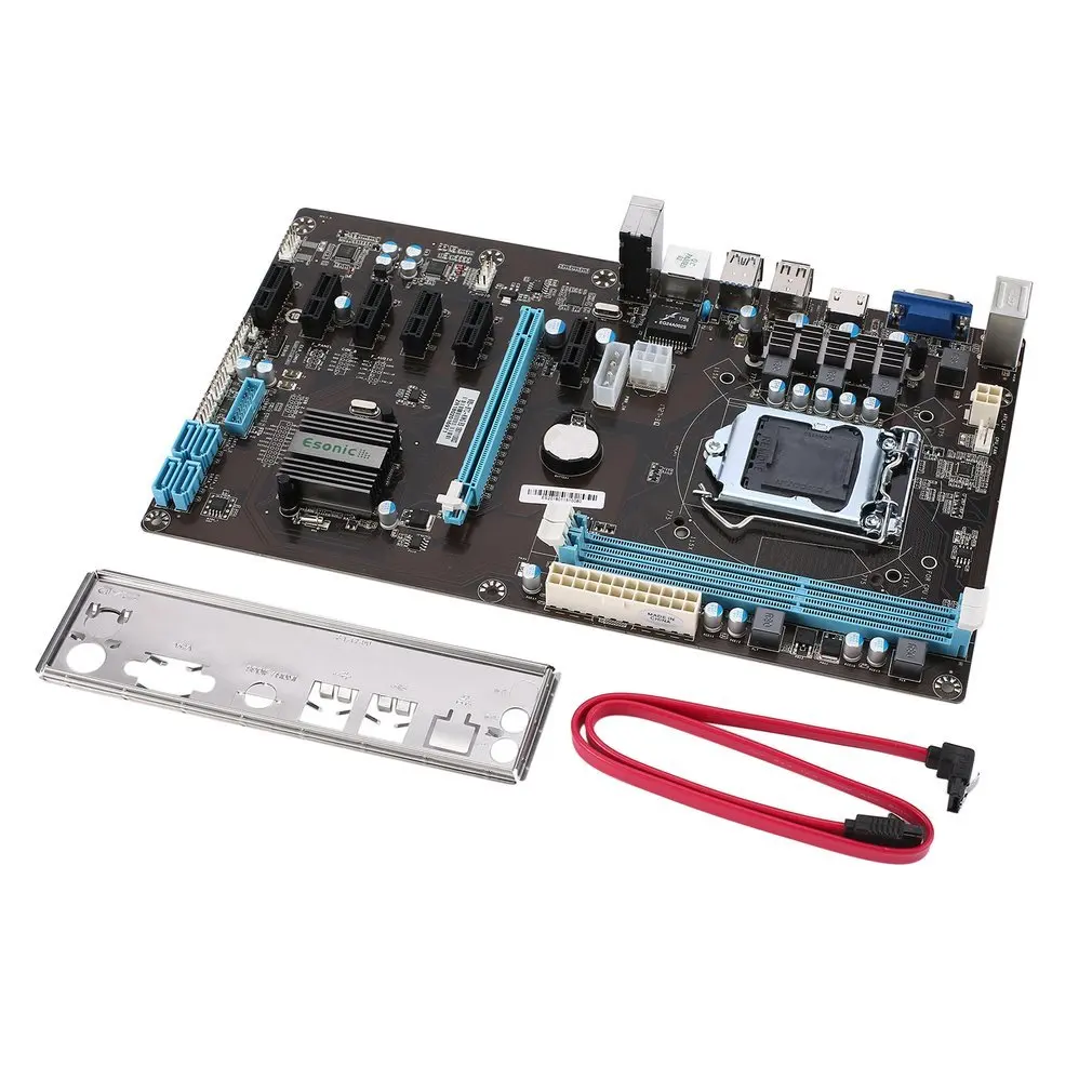 Стабильная версия PCI Express 1x до 16x Riser 6 GPU Mining материнская плата шт. PCI-E расширитель