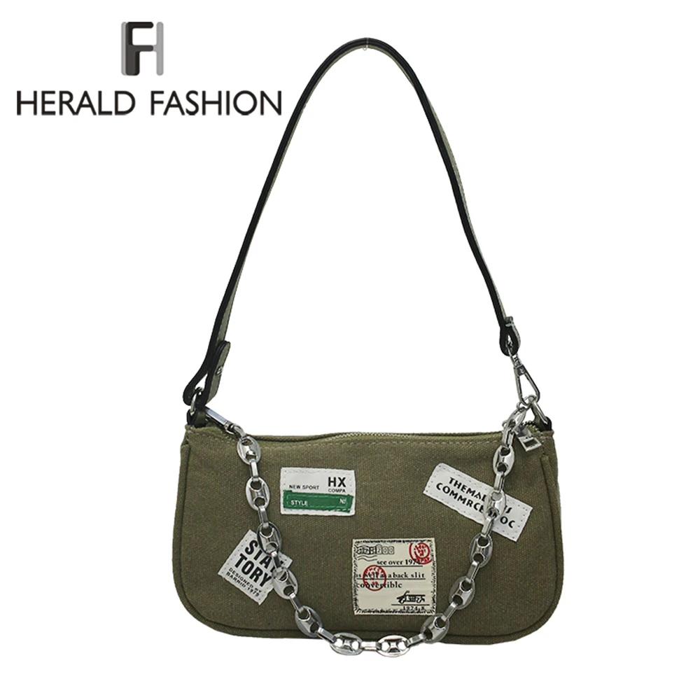 

Women Vintage Split Canvas Bags Retro Crocodile Pattern Shoulder Bag Casual Solid Ladies Small Messenger Handbag Female Gift