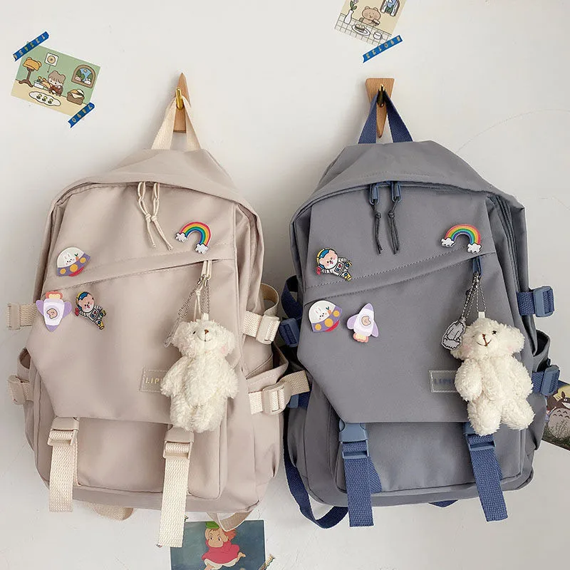 Новинка Студенческая сумка рюкзак в Корейском стиле ins Женский школьный портфель