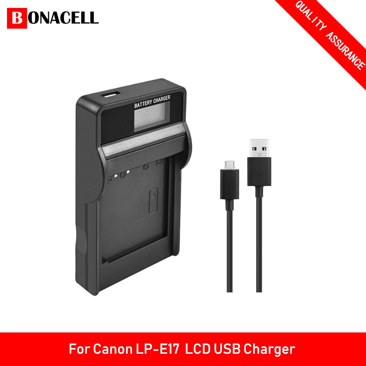 Батарейка для фотоаппарата bonacell 1500 мАч с ЖК-дисплеем и USB-зарядкой Canon EOS M3 M5 M6 750D 760D