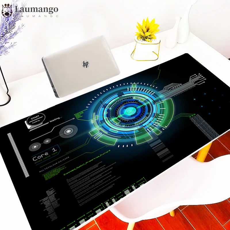 Google логотип коврик для мыши Клавиатура с изображением компьютерных игр