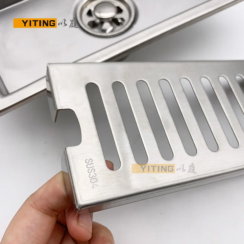 304 сток в полу из нержавеющей стали длинные прямые прямоугольный большой объем