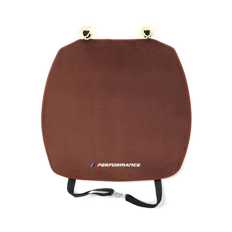 

Flannel Car Seat Cover Cushion for BMW Universal Decoration Pad Rear Backrest Four Seasons Car Interior Accessories Two Color