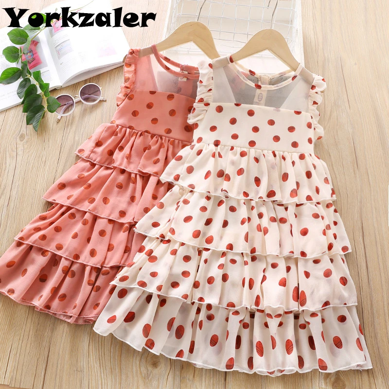 

Детское кружевное платье без рукавов, на возраст 2-6 лет