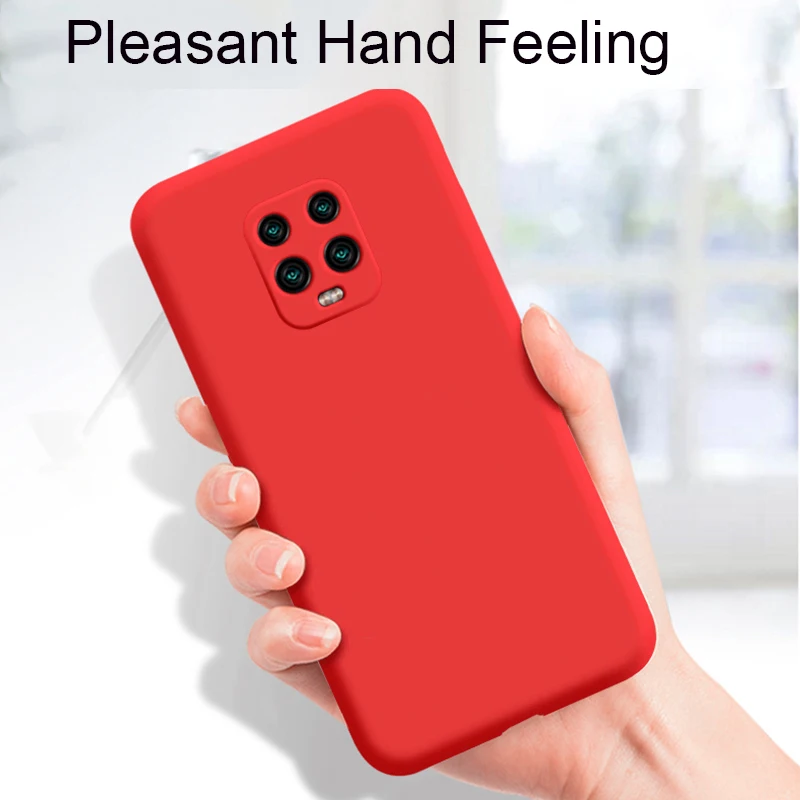 original liquid for xiaomi redmi note 9s 9 10 10s 8 pro max case silicone soft shockproof for redmi 9 9c poco x3 nfc phone cover free global shipping