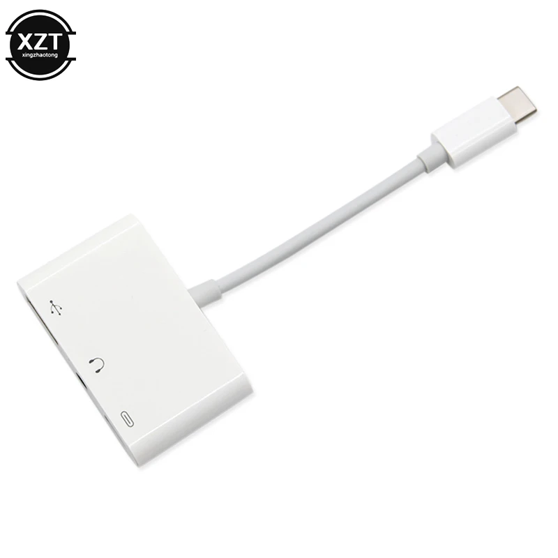 Кабель-Переходник USB Type-C на 3 5 мм для быстрой зарядки Xiaomi LG HuaWei HTC SamSung | Мобильные