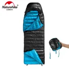 Naturehike CW400 конверт Тип белый гусиный пух спальный мешок зимние теплые спальные мешки NH18C400-D