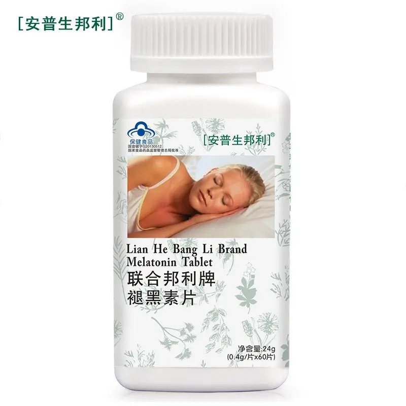 Бесплатная доставка таблетки мелатонина 0 4 г/таблетки * 60 для улучшения сна| |