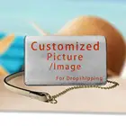 Женская сумка на плечо из искусственной кожи с логотипом на заказ, Мини Портативная сумка через плечо, женская сумка