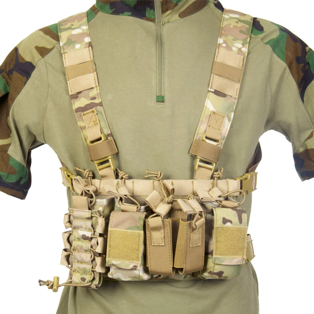 Тактический охотничий жилет мини нагрудная установка со складками GP Stuff M4 5 56 9 мм