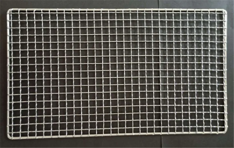 304 нержавеющая сталь коврик для барбекю форма сетки квадратная прямоугольная