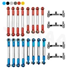 Металлический Тяговый стержень рулевой тяги базовый кронштейн комплект для MN D90 D91 D96 D99S MN90 112 обновленные детали для радиоуправляемых автомобилей