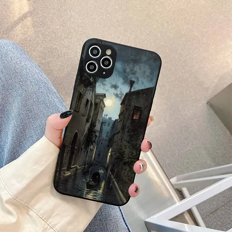 

Venice Phone Case For iPhone 5 5s se 6 6s 6spluse 7 7plus 8 x xr xs 11 12 Cover Fundas Coque