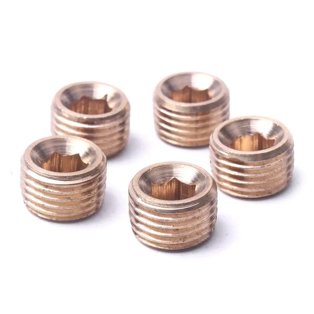 5 шт. 1/8 &quot1/4" 3/8 &quot1/2" Внутренняя шестигранная с резьбой розетка для