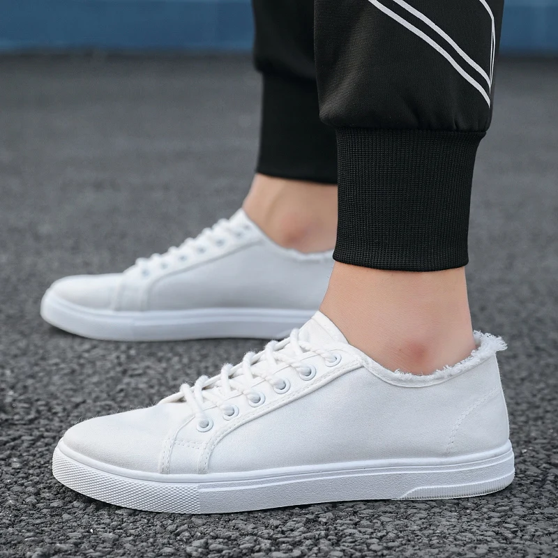 

Men Sneakers 2021 Trending Hot Products Fashion Men Casual Shoes Classic Canvas Shoes Lightweight Men's Sneakers Flat Shoes
