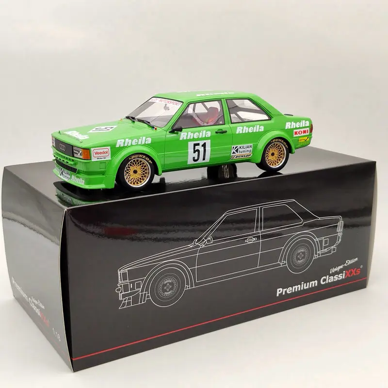 Премиум ClassiXXs 30226 1:18 для A ~~ di 80 B2 Gr2 #51 W.Wolf ETCC 1980 модели из зеленой смолы