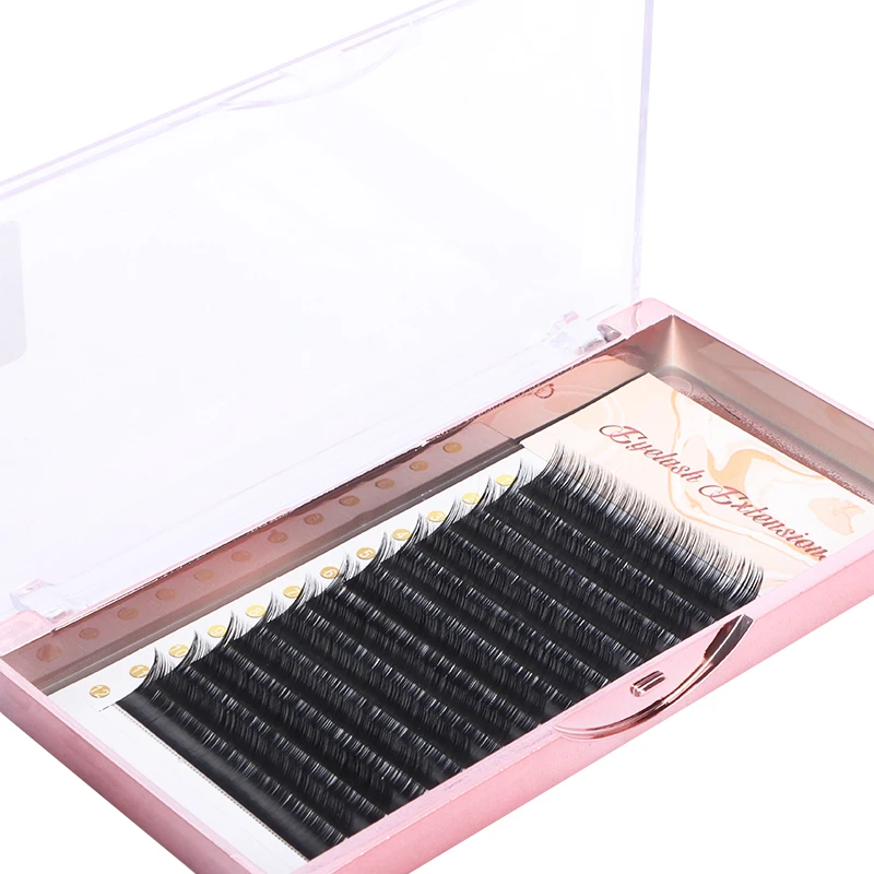 Накладные норковые ресницы индивидуальные 12 линий 8 15 мм ручная работа