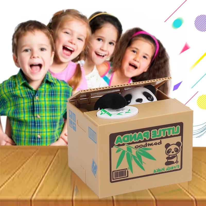 

Coin Piggy Money Saving Box Kids Money Bank Automatic Cat Stealing Money Boxes Toy for Children Creative Christmas Kids Gifts