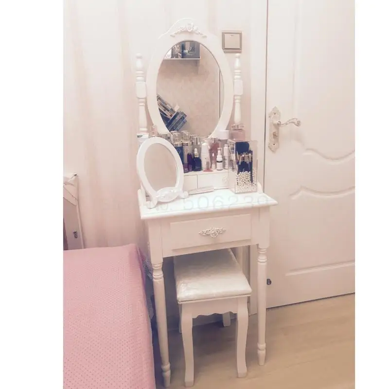 Новый американский экономичный макияжный столик из массива дерева Маленький