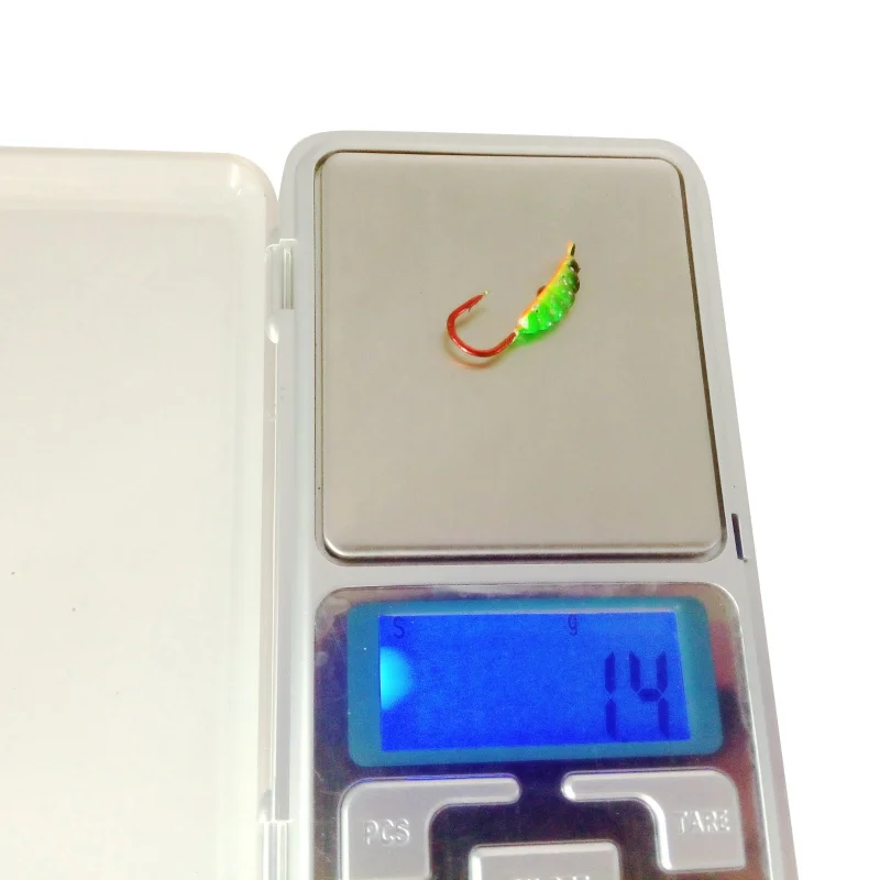 6 шт./лот приманка с крючком для зимней подледной рыбалки 2 см 1 4 г миниатюрная