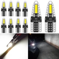 10x t10 led bulbs led w5w 168 194 7020smd white 12v plate lights turn signal lights for bmw audi mercedes benz kia ford focus