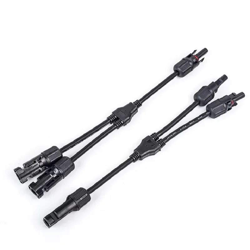 Y-разветвляющаяся параллельное подключение Электрический Солнечный разъем