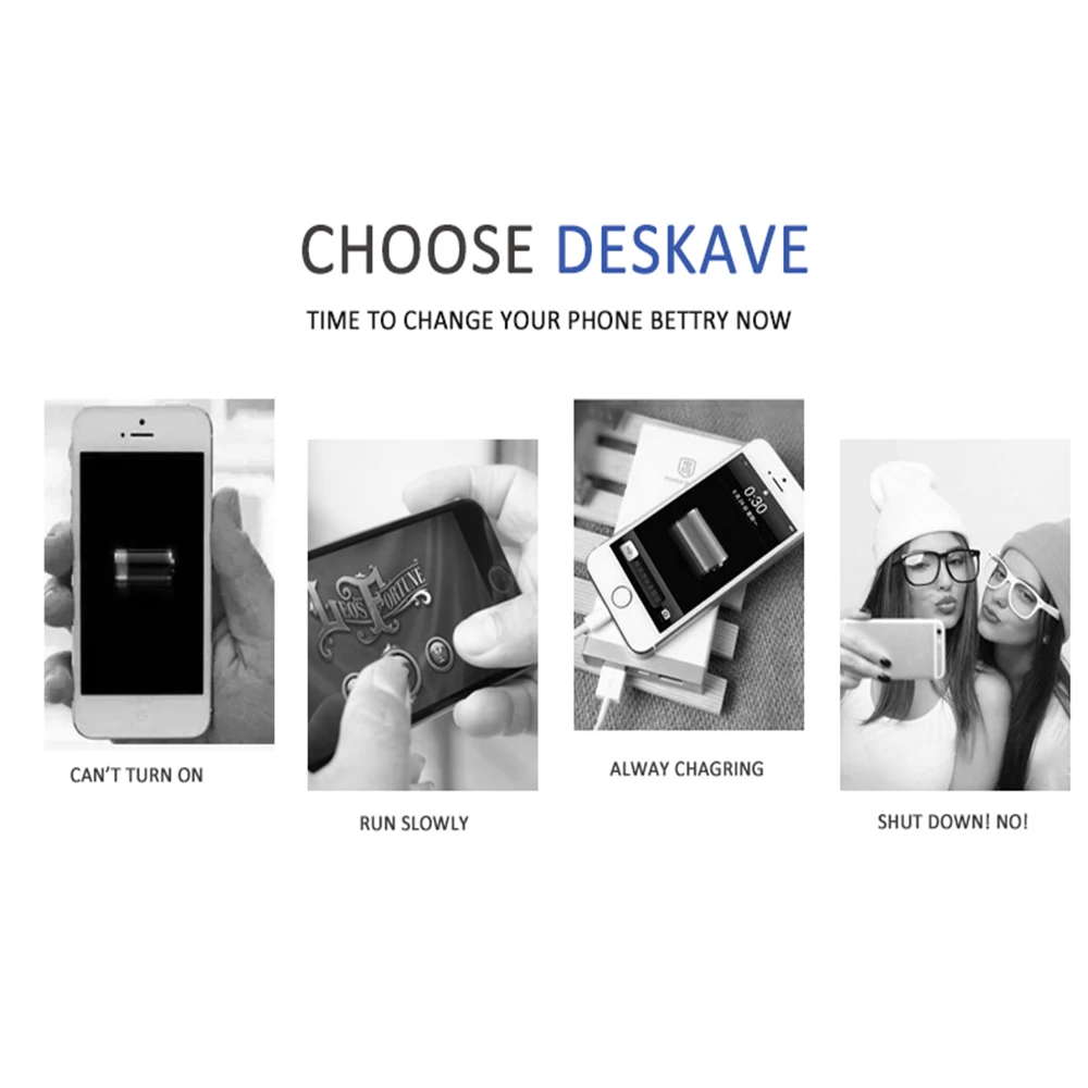 Совершенно новый аккумулятор большой емкости для iPhone 4S сменная батарея батареи