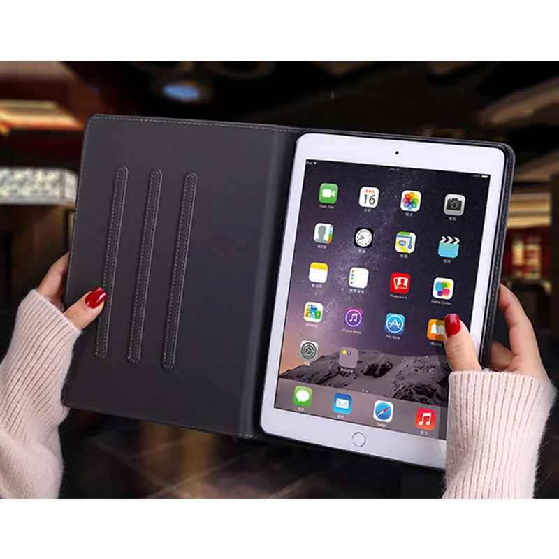 

New Tablet Case For iPad Pro 11 Case Cat Cartoon illustration Pu Leather Cover Flip Smart Stand For Apple iPad Pro 11 2019 Case