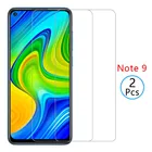Защитное стекло для xaomi Redmi Note 9Pro, 9s, Note 8, 8 t, Note 9, 9 pro, 2 шт.