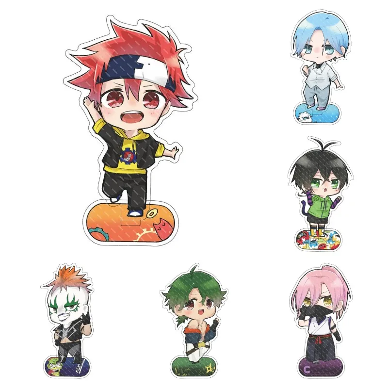 

2021 Hot Anime Sk Eight Sk8 The Infinity Acrylic Stand Model Plate Desktop Decor Miya Reki Langa Joe Cherry Blossom Cosplay Gift