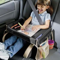 waterproof baby car seat organizer tray stroller kids toy food holder desk children portable table for car child table storage