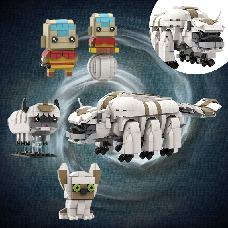 

Экшн-фигурка Moc из аниме «The Lastion», монстр наппа Момо аан, строительные блоки для сборки кирпичной кладки, детские игрушки, подарки