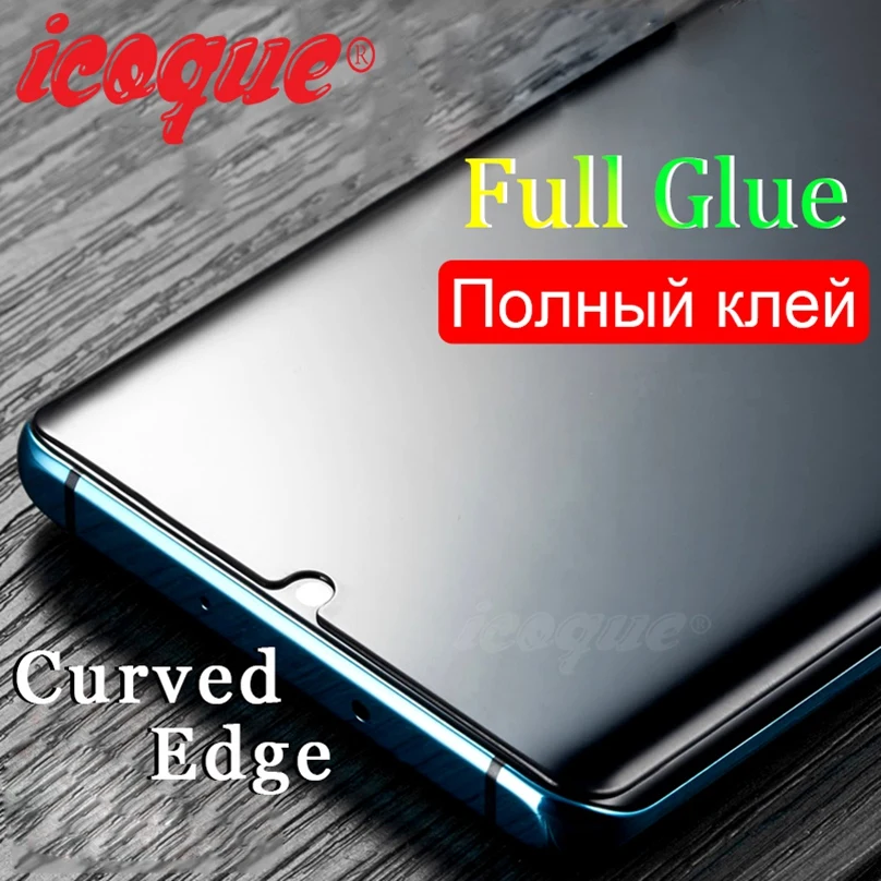 Закаленное стекло с полным клеем для Huawei P30 Pro P40 Mate 20 30 hawei P20 Lite p30pro mate20 Защитное