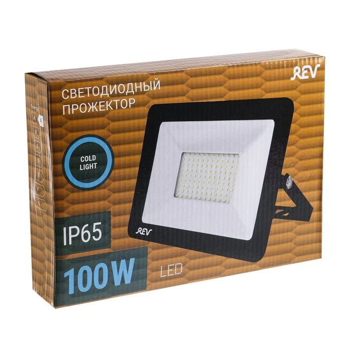 Прожектор светодиодный REV Ultra Slim 100 Вт 6500 К 8000 Лм IP65 4652635 | Освещение