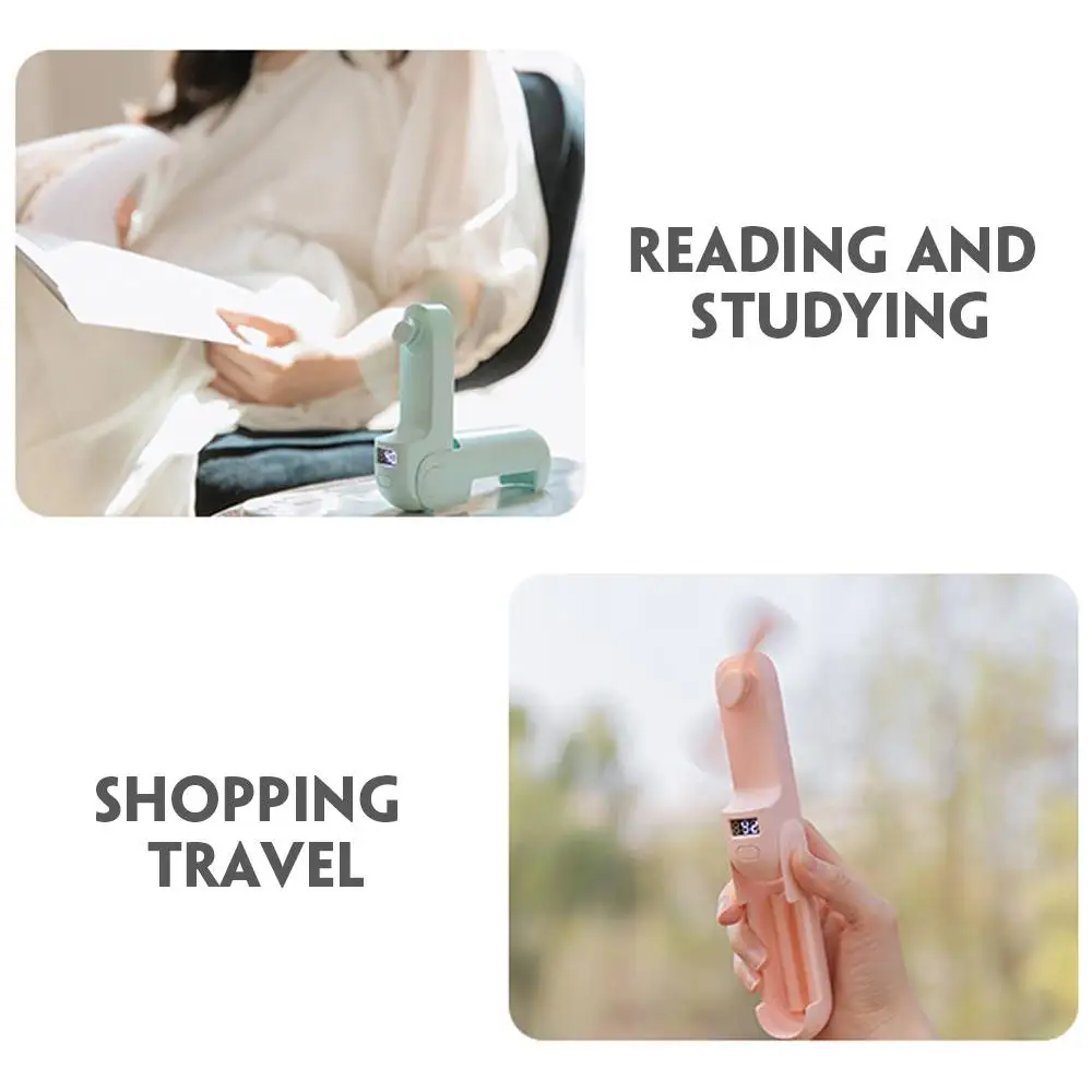 Портативный мини вентилятор SOLEDI портативный с низким уровнем шума 1200