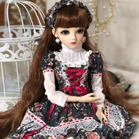 1/3 BJD Doll With Clothes Movable Joint Body Doll Support Change Eyes DIY Doll Girls Classic Toys Best Valentine's Day Gift