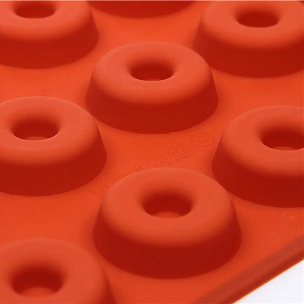 

18 Cavity Silicone Mini Donuts cake Mold Chocolate Biscuit Cake Cupcake Doughnut Mould Home Baking Dessert Kitchen tools