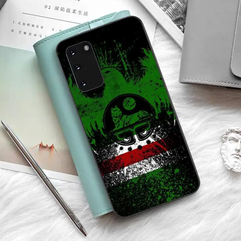 

Chechnya flag Phone Case for Samsung S10 21 20 9 8 plus lite S20 UlTRA 7edge