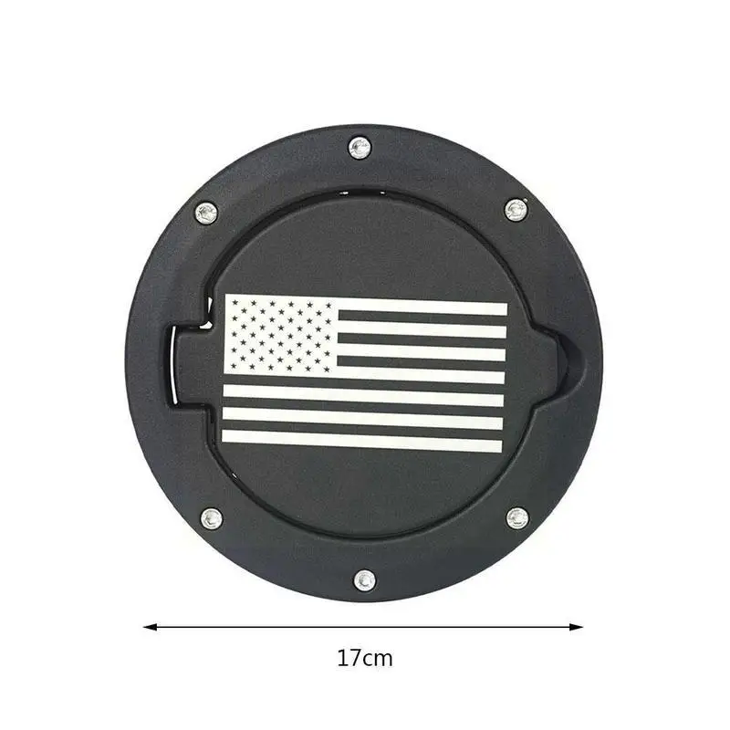 

Tank Cover For Jeep Wrangler JL 2018+ Automobile Parts Fuel Supplies Cap Cover Door Car Filler Modification Gas Aluminum Al N1U3