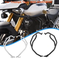 motorcycle engine highway guard crash bar upper bumper frame protection for triumph tiger 900 2020 2021