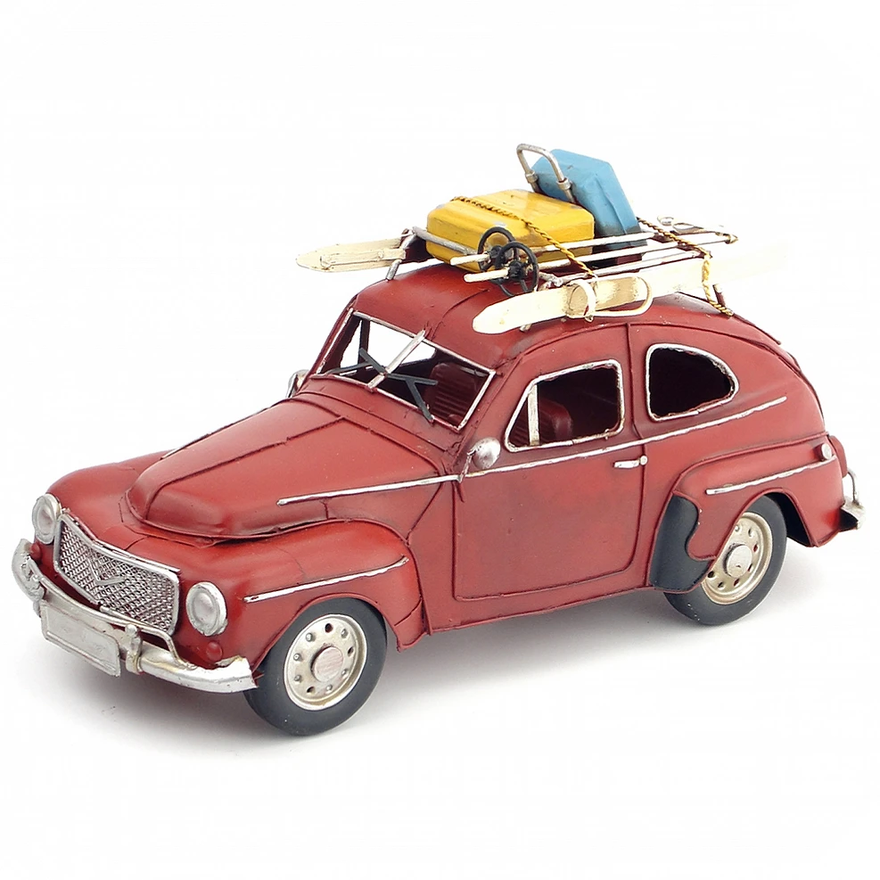 Старинная классическая модель автомобиля PV544 Ретро Винтажные кованые