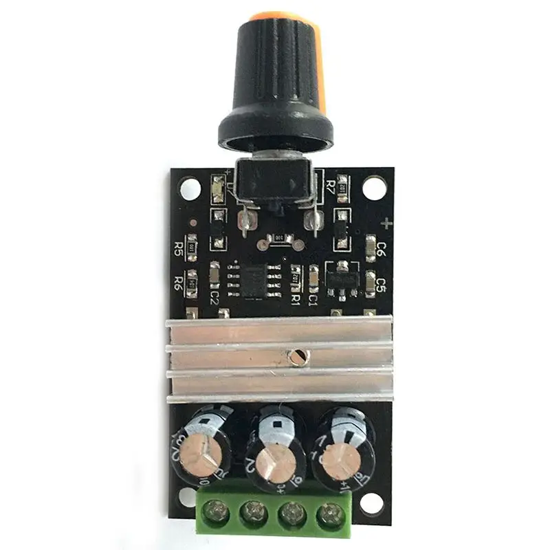 DC 6V 12V 24V 28VDC 3A 80W ШИМ регулятор скорости двигателя регулируемое управление