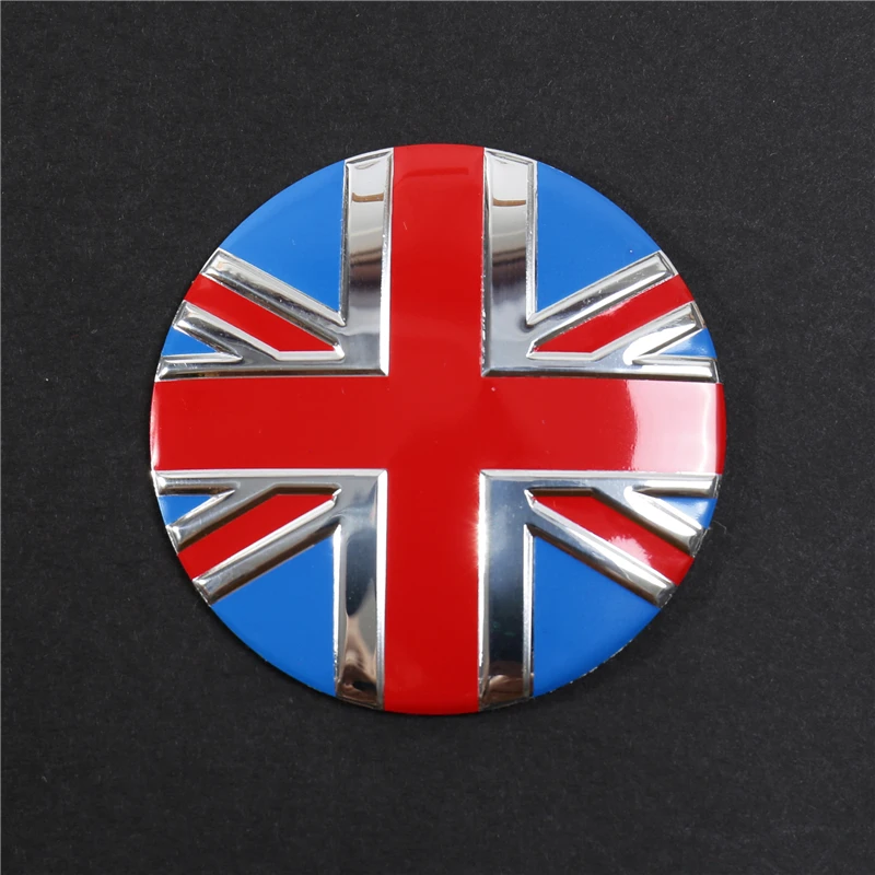 4Pcs/Pack 56mm GB England UK Flag Car Steering tire Wheel Center 3D sticker Hub Cap Emblem Badge Decals styling Accessory |