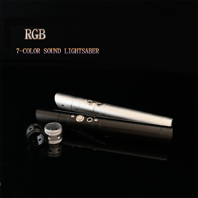 

Star Wars The Force Awakens 96cm RGB Discolor Lightsaber Darth Maul Double Blade Laser Sword Duel Saber De Luz LED Toy For Youth