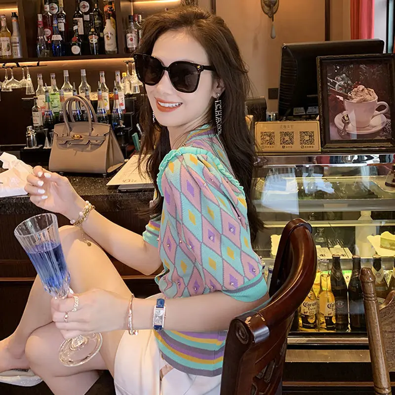 

2021 summer new women's ice silk jacket cardigan women's jacket