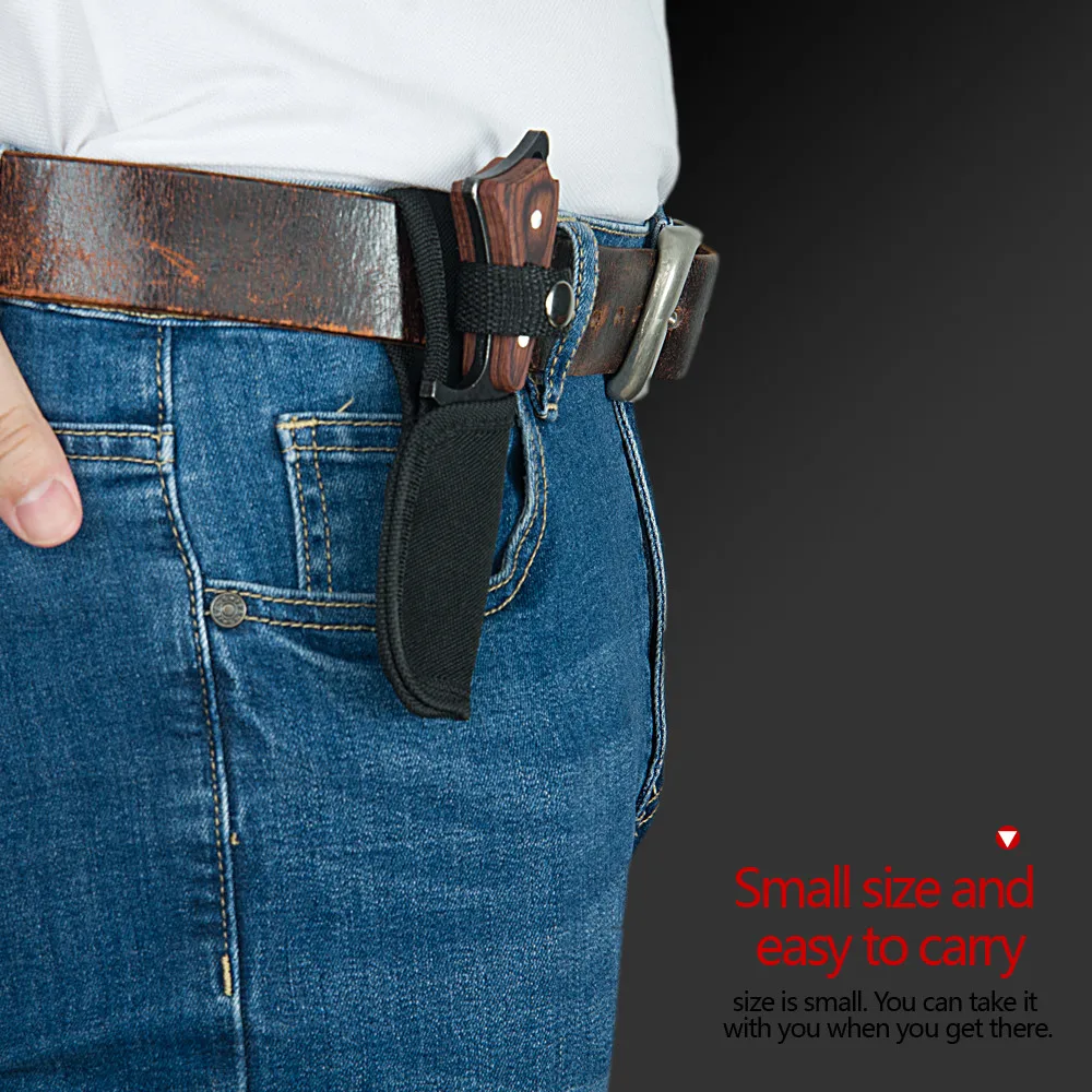 Брелок-нож для кухни маленький портативный черный мини нож повседневного