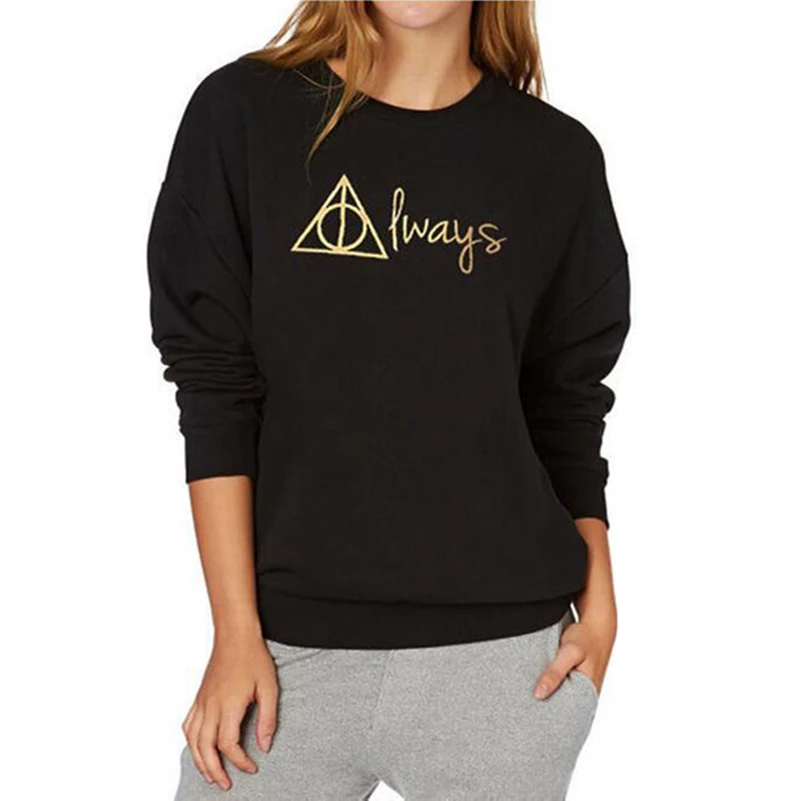 Женские толстовки с треугольным рисунком повседневные милые в стиле Харадзюку