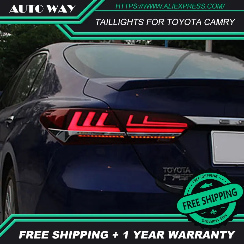 Автомобильный Стайлинг задний фонарь чехол для Toyota camry 2017 светодиодный багажник